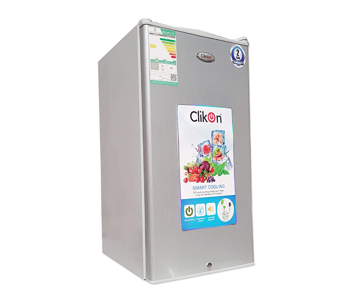 Clikon CK6034 91 Litre Single Door Refrigerator - Grey - Zoom Image 1