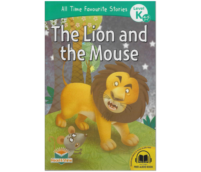 Pegasus Read and Shine The Lion And The Mouse Book for Children - Zoom Image 1