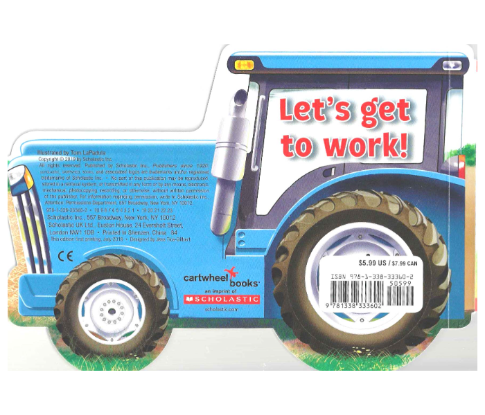 Scholastic I Am An Tractor Book for Children - Zoom Image 2