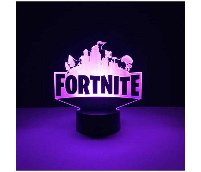 Watiaa Zoom 3D Fortnite Multi Colors Visualizer Lamp - Zoom Image 3