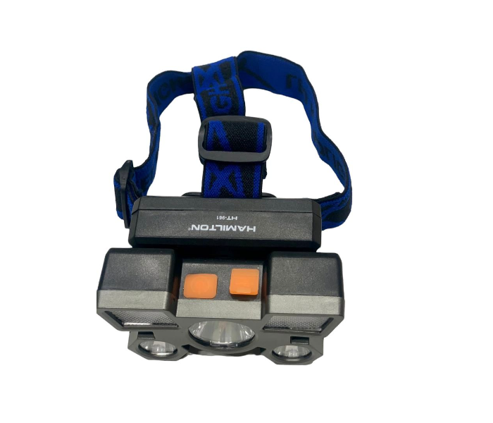 Hamilton HT-961 5 Head High Power Rechargeable Head Lamp - Black - Zoom Image 2