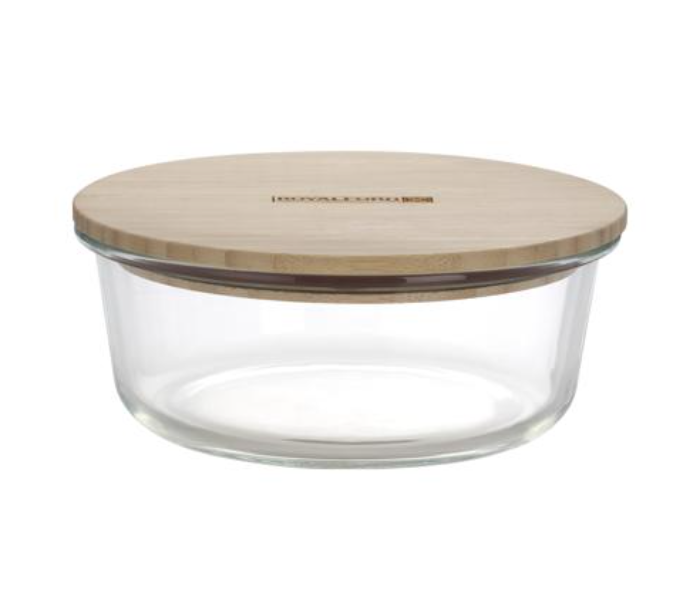 Royalford RF10326 1300ml Ecodine Round Glass Container - Zoom Image 1