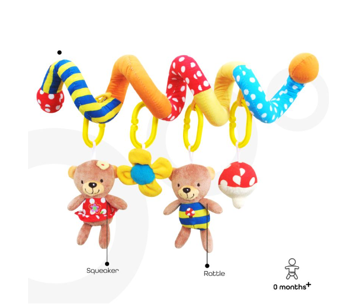 Moon MNBTRMX08 Bears Spiral Activity Toy for Babies - Zoom Image 2