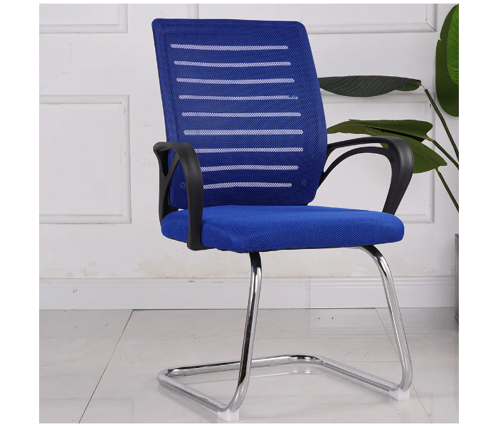 Danube Home Marvel Visitor Office Chair - Blue - Zoom Image 1