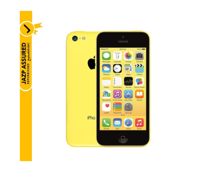 Apple iPhone 5C 16GB Storage 4G LTE Refurbished - Yellow - Zoom Image 1