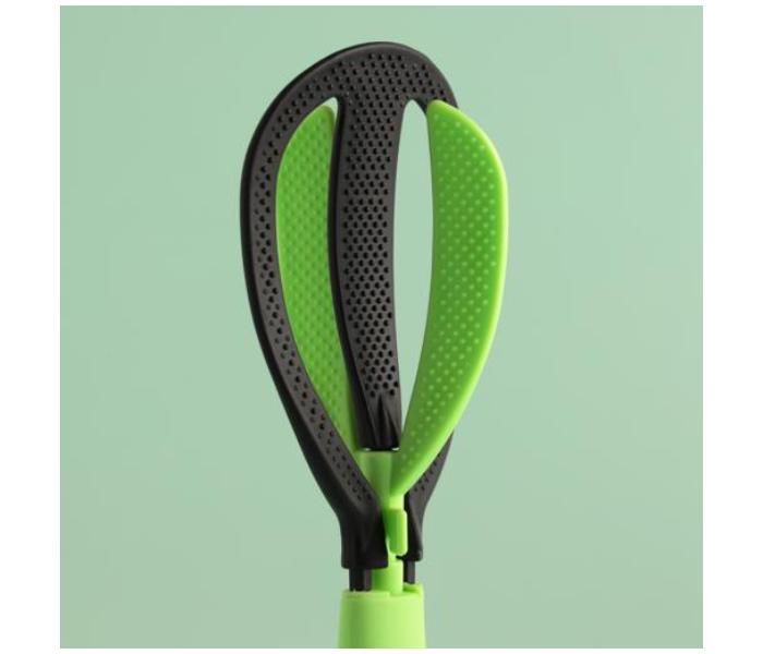 Royalford RF10519 Multifunctional High Quality Polymer Spoon - Green and Black - Zoom Image 2