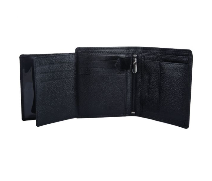 Hammonds Flycather HF583BLL Genuine Leather Wallet For Men - Black - Zoom Image 4