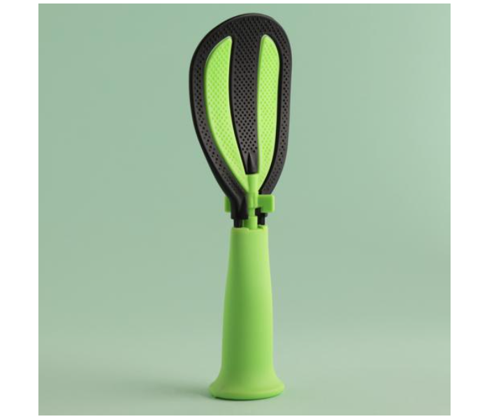 Royalford RF10519 Multifunctional High Quality Polymer Spoon - Green and Black - Zoom Image 4