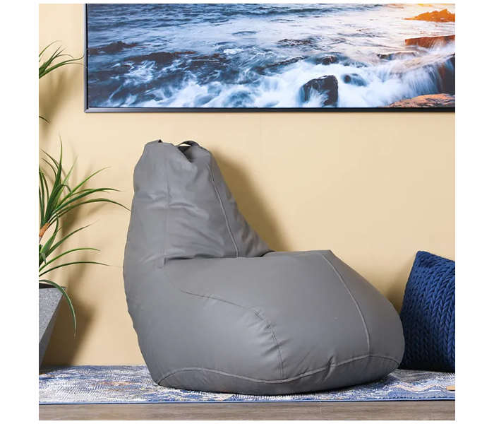 Danube Home Rocky Tear Drop Bean Bags - Grey - Zoom Image 1