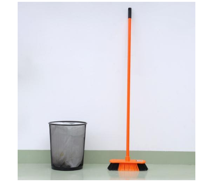 Royalford RF2369-FB Floor Hard Broom - Orange and Black - Zoom Image 2