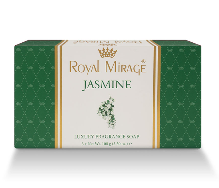 Royal Mirage Pack of 3 100gm Jasmine Soap - Zoom Image