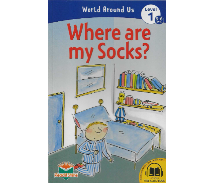 Pegasus Read and Shine Where Are My Socks - World Around Us Book for Children - Zoom Image 1