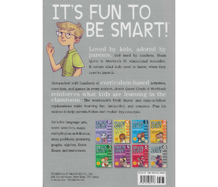 Workman Brain Quest Workbook Grade 6 Book For Children - Zoom Image 2