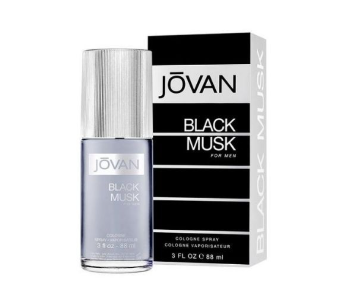 Jovan 88ml Black Musk Eau De Cologne Perfume for Men - Zoom Image