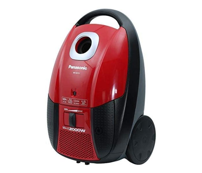 Panasonic MC CG 713 2000 Watts Canister Vacuum Cleaner - Red and Black - Zoom Image 2