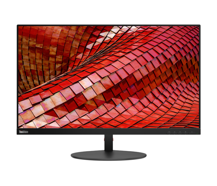 Lenovo 61C6MAT1UK T27i-10 ThinkVision 27 Inch LED Monitor - Black - Zoom Image 1