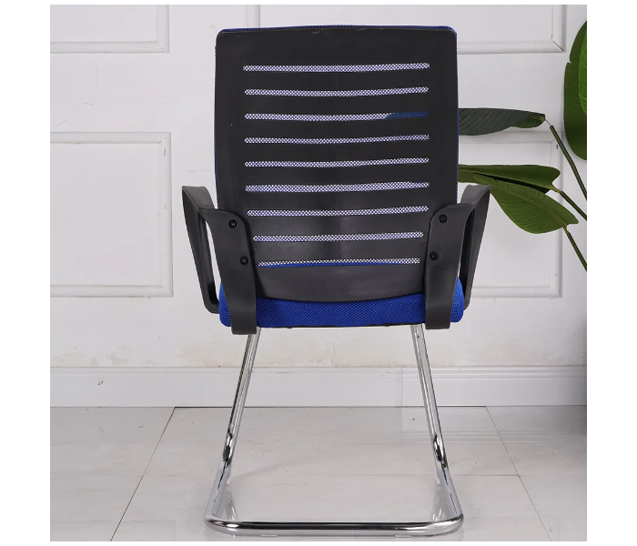 Danube Home Marvel Visitor Office Chair - Blue - Zoom Image 4