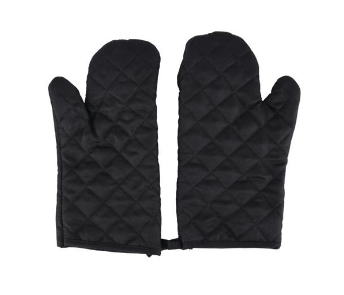 Royalford RF10488 Kitchen Gloves with Pot Holder - Black - Zoom Image 5