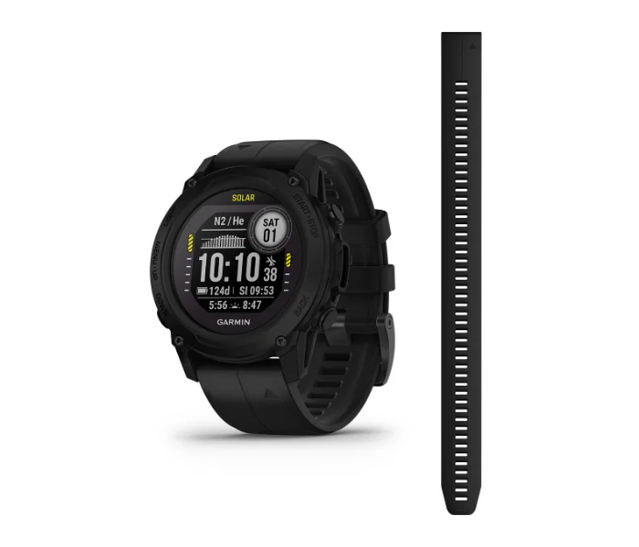 Garmin 010-02604-12 Descent G1 Solar Dive Computer Smartwatch - Black - Zoom Image 1