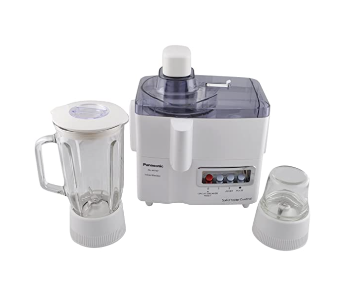 Panasonic MJ M 176 230 Watts Mixer Grinder - White - Zoom Image 1