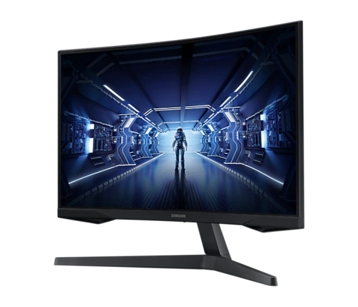 Samsung LC27G55TQWMXUE LED 27 Inch Curved Gaming Monitor - Black - Zoom Image 3