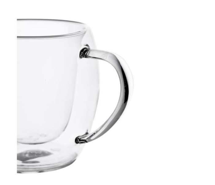 Royalford RF10527 150ml Borosilicate Glass 2 Piece Double Wall Mug Set - Zoom Image 4