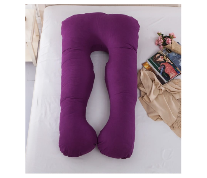 Pregnancy Pillow with 5 Area Support for Women - Violet - Zoom Image