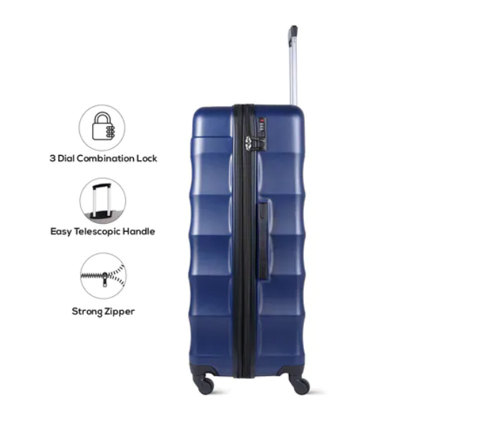 Para John PJTR4024 4 Pieces Alle Trolley Luggage Set - Blue - Zoom Image 2