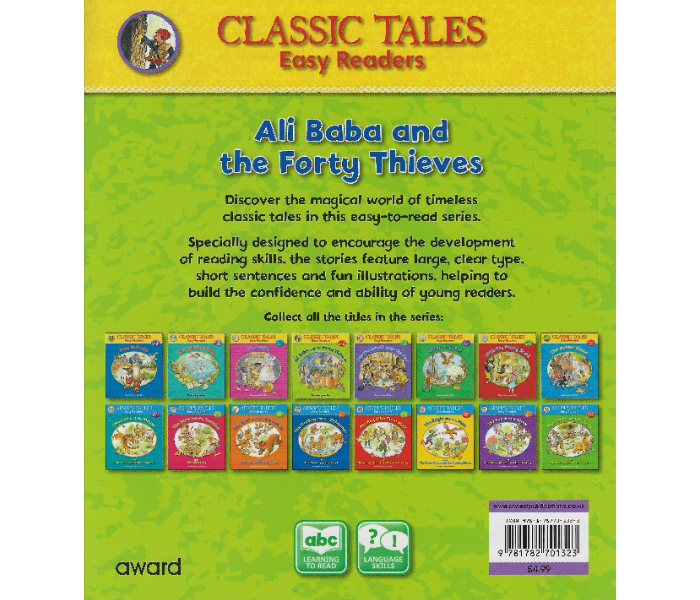 Award Publications Classic Tales Ali Baba and The Forty Thieves Book For Children - Zoom Image 2