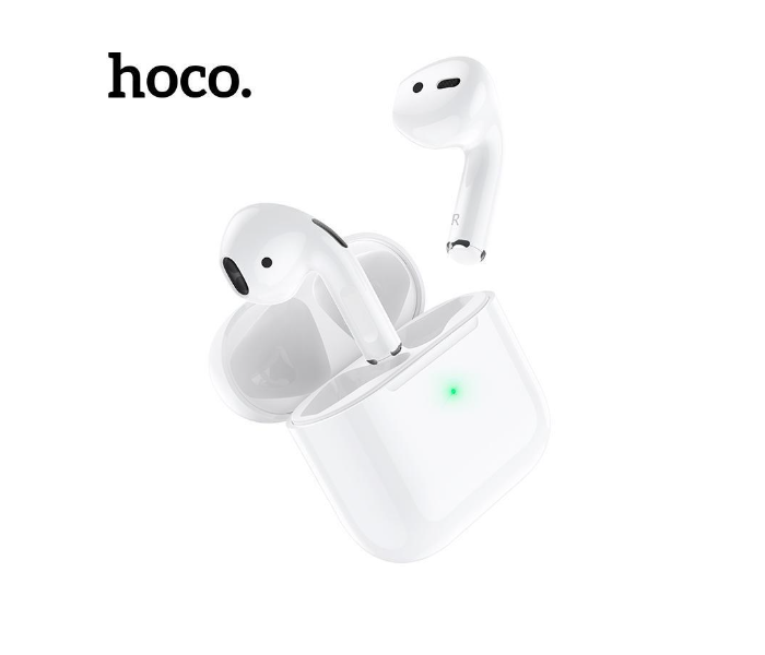 Hoco EW03 Plus Wireless Earphone with Charging Case - White - Zoom Image 2