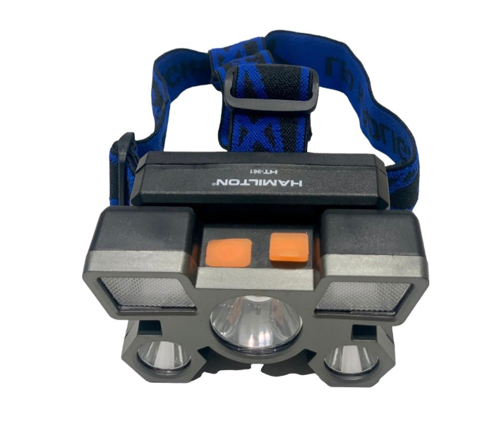 Hamilton HT-961 5 Head High Power Rechargeable Head Lamp - Black - Zoom Image 3