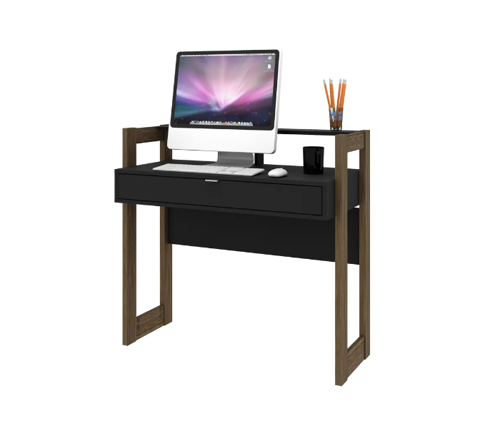 Danube Home Caldera Office Table - Black - Zoom Image 2