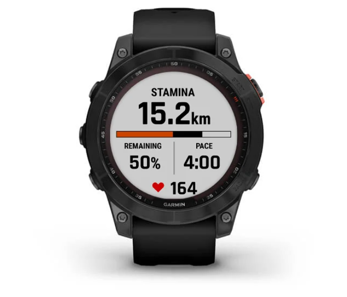 Garmin 010-02540-11 Fenix 7 Solar Edition Slate grey With Black Band - Zoom Image 4