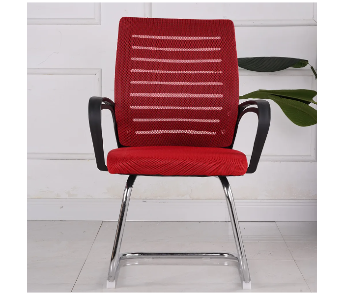 Danube Home Marvel Visitor Office Chair - Red - Zoom Image 2