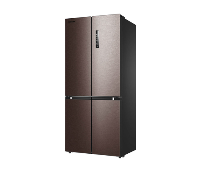 Toshiba GR-RF610WE-PMF(37) 468 Litre Kulkas Multidoor Refrigerator - Brown - Zoom Image 2