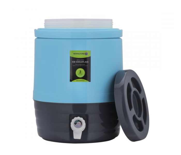 Royalford RF10486 8 Litre Keep and Cold Water Carrier - Blue - Zoom Image 5