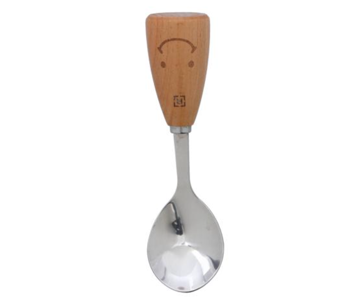 Royalford RF10664 Stainless Steel Table Spoon - Silver and Brown - Zoom Image 1