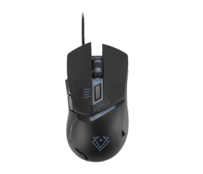 Vertux DXB000090 Dominator Mouse - Black - Zoom Image 1