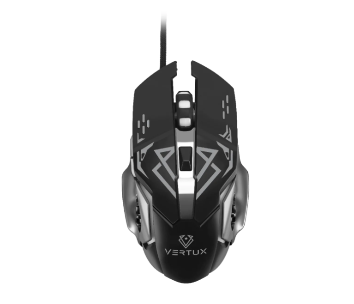 Vertux DXB000088 Drago Gaming Mouse - Black - Zoom Image 1