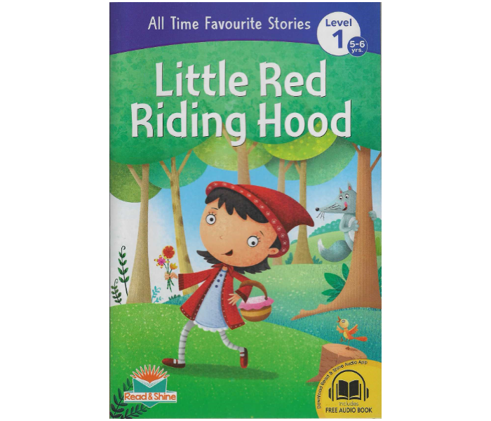 Pegasus Read and Shine Little Red Riding Hood  Book for Children - Zoom Image 1