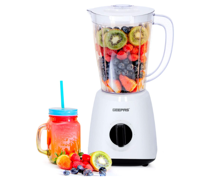 Geepas GSB44027 2-in-1 Blender - White - Zoom Image 1