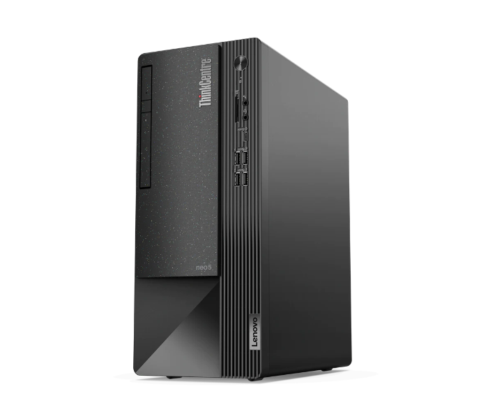 Lenovo 11SE00ACAX Think Center Neo 50t Intel Core i3-12100 Processor 4GB DDR4 RAM 1TB HDD Integrated Intel UHD 730 Graphics - Black - Zoom Image 2