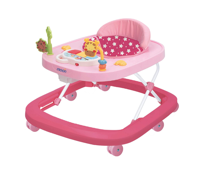 Moon MNBGWPK08 Drive Walker for Babies - Pink - Zoom Image 1