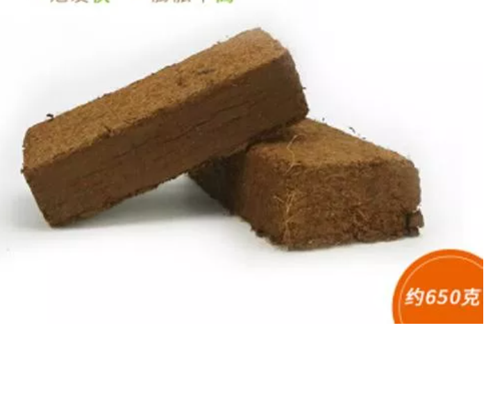 Generic Imported Natural Coco Peat Block Brick - Zoom Image 1