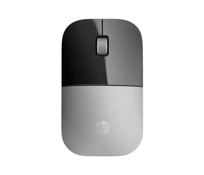 HP X7Q44AA Z3700 Wireless Mouse - Black and Silver - Zoom Image 1