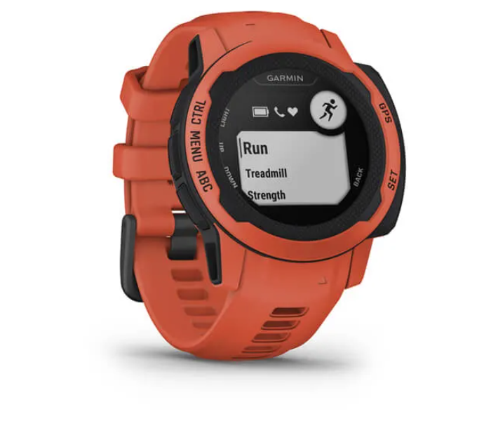 Garmin 010-02563-06 Instinct 2S Standard Edition GPS Smartwatch - Poppy - Zoom Image 3