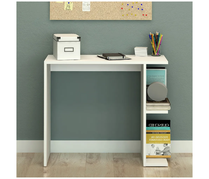 Danube Home Lily Office Desk - White - Zoom Image 2