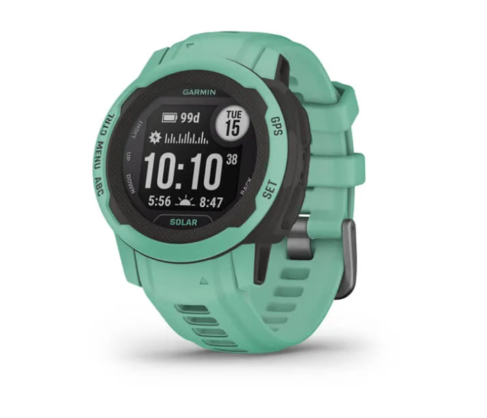 Garmin 010-02564-02 Instinct 2S Solar Standard Edition GPS Smartwatch - Neo Tropic - Zoom Image 1