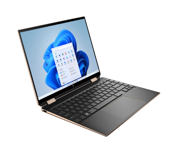 HP Spectre X360 14-EA1001NE-634Y6EA 13.5 Inch WUXGA Intel Core i7-1195G7 Processor 16GB DDR4 RAM 1TB SSD Integrated Intel Iris Xe Graphics Windows 11 Home - Black - Zoom Image 3