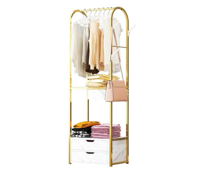 Danube Home Felly Free Standing Narrow Clothes Rack - White - Zoom Image 4